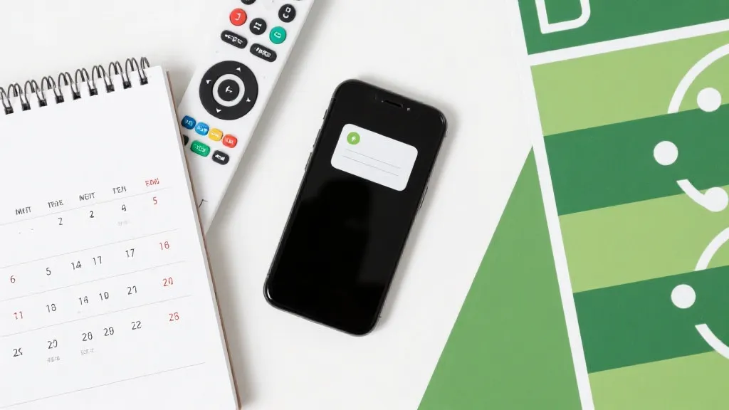 揭幕战观赛指南：手机日历提醒、电视直播与赛前首发信息的组合画面